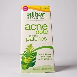 Alba Botanica Acnedote Pimple Patches – Hydrocolloid Skincare Dots for Face (40